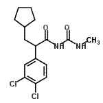 CAS#: 300354-43-2， 3-Cyclopentyl-2-(3,4-Dichlorophenyl)-N-(Methylcarbamoyl)Propanamide