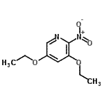 CAS#: 300394-90-5， 3,5-Diethoxy-2-Nitropyridine