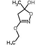 CAS 登录号：300543-24-2， 3-乙氧基-5-甲基-4,5-二氢-1,2-恶唑-5-醇