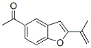 CAS 登录号：3015-20-1， 1-(2-丙-1-烯-2-基-1-苯并呋喃-5-基)乙酮