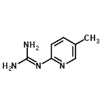 CAS 登录号：301541-61-7， 2-(5-甲基-2-吡啶基)胍