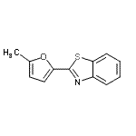 CAS 登录号：3027-83-6， 2-(5-甲基-2-呋喃基)-1,3-苯并噻唑