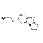 CAS 登录号：302932-11-2， 6-乙氧基-2,9-二氢-3H-咪唑并[1,2-a]苯并咪唑