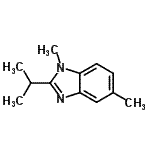CAS 登录号：303747-39-9， 2-异丙基-1,5-二甲基-1H-苯并咪唑