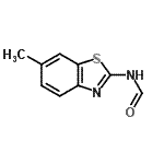 CAS 登录号：303755-75-1， N-(6-甲基-1,3-苯并噻唑-2-基)甲酰胺