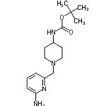 CAS#: 303763-39-5， 2-Methyl-2-Propanyl {1-[(6-Amino-2-Pyridinyl)Methyl]-4-Piperidinyl}Carbamate