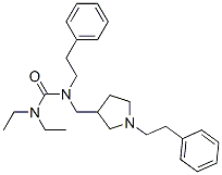 CAS 登录号：30380-59-7， 3,3-二乙基-1-(2-苯基乙基)-1-[[1-(2-苯基乙基)吡咯烷-3-基]甲基]脲