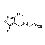 CAS 登录号：303985-46-8， N-[(3,5-二甲基-1,2-恶唑-4-基)甲基]-2-丙烯-1-胺