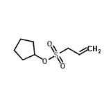CAS 登录号：30408-86-7， 环戊基2-丙烯-1-磺酸酯
