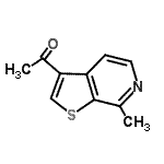 CAS#: 30433-77-3， 1-(7-Methylthieno[2,3-c]Pyridin-3-Yl)Ethanone