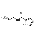CAS 登录号：304457-88-3， N-烯丙基-1H-咪唑-4-甲酰胺