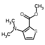 CAS#: 306935-09-1， Methyl 3-(Dimethylamino)-2-Thiophenecarboxylate