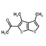 CAS 登录号：306935-22-8， 1-(3,4-二甲基噻吩并[2,3-b]噻吩-2-基)乙酮