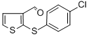 CAS#: 306935-23-9， 2-[(4-Chlorophenyl)Thio]Thiophene-3-Carbaldehyde