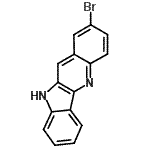 CAS 登录号：308110-69-2， 2-溴-10H-吲哚并[3,2-b]喹啉