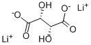 结构式 CAS# 30903-88-9, 酒石酸锂