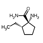 CAS 登录号：309756-97-6， (1R,2S)-1-氨基-2-乙基环戊烷甲酰胺