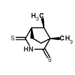 CAS 登录号：309759-68-0， (1R,5S,8R)-1,8-二甲基-3-氮杂双环[3.2.1]辛烷-2,4-二硫酮