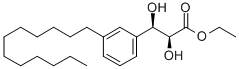 CAS 登录号：309919-11-7， (2S,3R)-3-(3'-十二烷基苯基)-2,3-二羟基丙酸乙酯