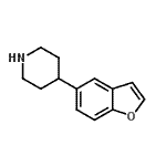 CAS#: 310395-15-4， 4-(1-Benzofuran-5-Yl)Piperidine