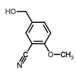 CAS 登录号：310424-35-2， 5-(羟基甲基)-2-甲氧基苯甲腈