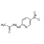 CAS 登录号：31053-00-6， N'-(5-硝基-2-吡啶基)乙酰肼