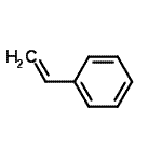 结构式 CAS# 31124-35-3, (1-<sup>13</sup>C)乙烯基苯