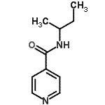CAS 登录号：311793-05-2， N-仲-丁基异烟酰胺