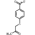 CAS 登录号：31185-58-7， 1-[(4-硝基苯基)硫基]丙酮