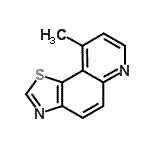 CAS 登录号：3119-45-7， 9-甲基[1,3]噻唑并[5,4-f]喹啉