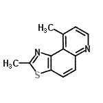 CAS 登录号：3121-14-0， 2,9-二甲基[1,3]噻唑并[4,5-f]喹啉