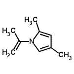 CAS 登录号：312322-65-9， 1-异丙烯基-2,4-二甲基-1H-吡咯