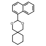 CAS 登录号：31253-11-9， 3-(1-萘基)-2,4-二氧杂螺[5.5]十一烷