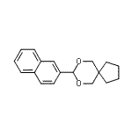 CAS 登录号：31253-12-0， 8-(2-萘基)-7,9-二氧杂螺[4.5]癸烷