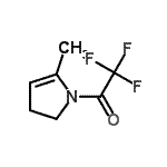 CAS 登录号：312532-94-8， 2,2,2-三氟-1-(5-甲基-2,3-二氢-1H-吡咯-1-基)乙酮