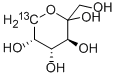 结构式 CAS# 312623-94-2, D-果糖 [6-13C]