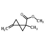 CAS 登录号：312738-22-0， 甲基1-甲基-4-亚甲基螺[2.2]戊烷-1-羧酸酯