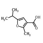 CAS 登录号：3132-67-0， 5-异丙基-2-甲基-3-糠酸