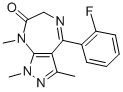 CAS 登录号：31352-82-6， 唑拉西泮
