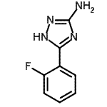 CAS 登录号：313662-92-9， 5-(2-氟苯基)-1H-1,2,4-三唑-3-胺