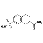 CAS 登录号：31404-59-8， 2-乙酰基-1,2,3,4-四氢-7-异喹啉磺酰胺