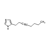CAS 登录号：314065-37-7， 5-(3-辛炔-1-基)-1H-咪唑
