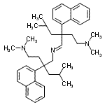 CAS 登录号：31429-04-6， 3-{[(E)-{2-[2-(二甲基氨基)乙基]-4-甲基-2-(1-萘基)戊亚基}氨基]甲基}-N,N,5-三甲基-3-(1-萘基)-1-己胺