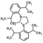 CAS 登录号：314730-65-9， 2-氯-1,3-二(2,6-二异丙基苯基)-1,3,2-二氮杂磷环戊烷