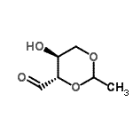 CAS 登录号：315216-23-0， (4S,5S)-5-羟基-2-甲基-1,3-二恶烷-4-甲醛