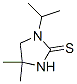 结构式 CAS# 31596-21-1, 4,4-二甲基-1-丙-2-基咪唑烷-2-硫酮