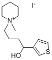 CAS#: 31648-12-1， 4-(1-Methylpiperidin-1-Ium-1-Yl)-1-Thiophen-3-Ylbutan-1-Ol Iodide