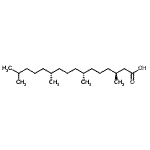 CAS#: 31653-05-1， (3S,7R,11R)-3,7,11,15-Tetramethylhexadecanoic Acid