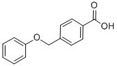 结构式 CAS# 31719-76-3, 4-(苯氧基甲基)苯甲酸