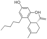 CAS 登录号：317321-44-1， 4-[(6R)-3-甲基-6-(1-甲基乙烯基)-2-环己烯-1-基]-5-戊基-1,3-苯二酚